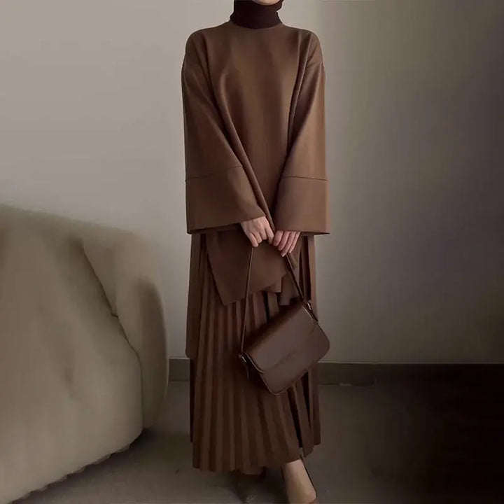 OPHELIE™ - Chic Pleated Two-Piece Set CULT ÉIRE
