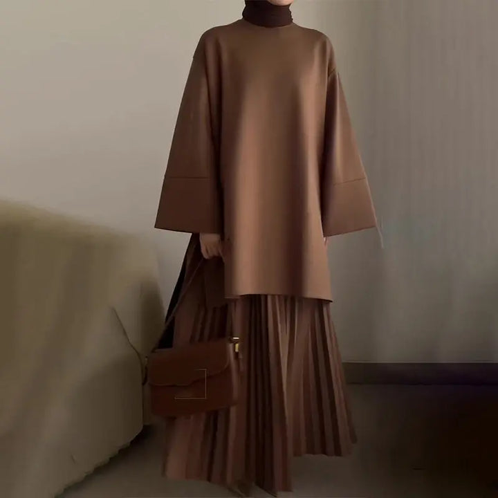 OPHELIE™ - Chic Pleated Two-Piece Set CULT ÉIRE