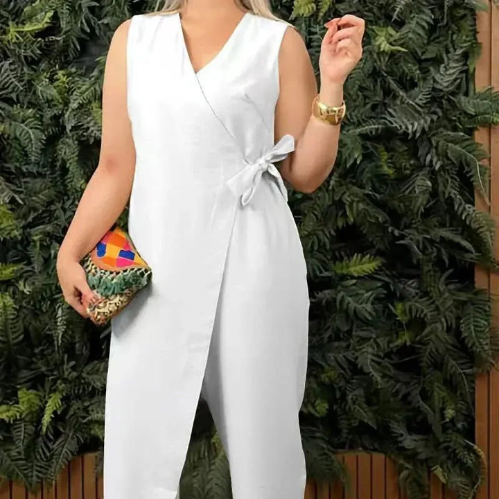 Nyelina | elegant wrap jumpsuit CULT ÉIRE
