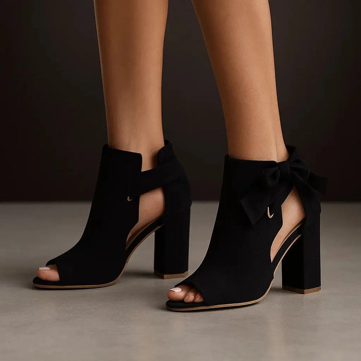 ARABELLA | Bow Detail Heeled Sandals CULT ÉIRE