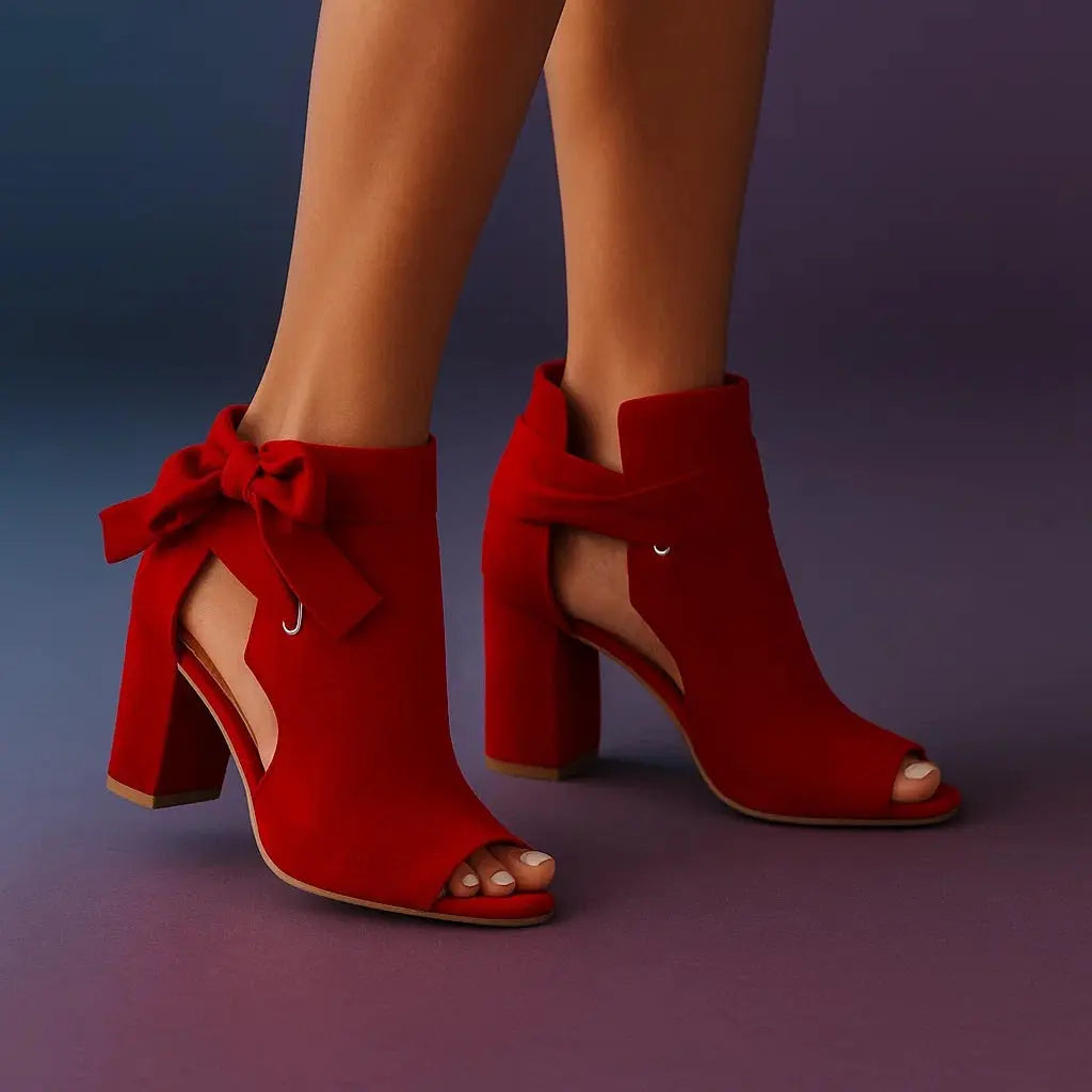ARABELLA | Bow Detail Heeled Sandals CULT ÉIRE