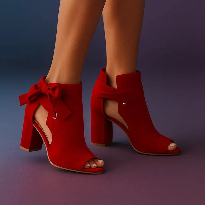 ARABELLA | Bow Detail Heeled Sandals CULT ÉIRE